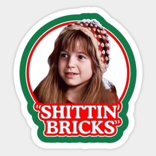 Ruby Sue Shittin' Bricks Sticker